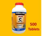 Kirkland Signature Chewable Vitamin C 500 mg - 500 Tablets