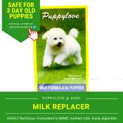 PuppyLove High Protein Dog Milk Replacer for Puppies