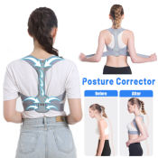 FOCANO Posture Corrector Belt - Adjustable Back Support Strap