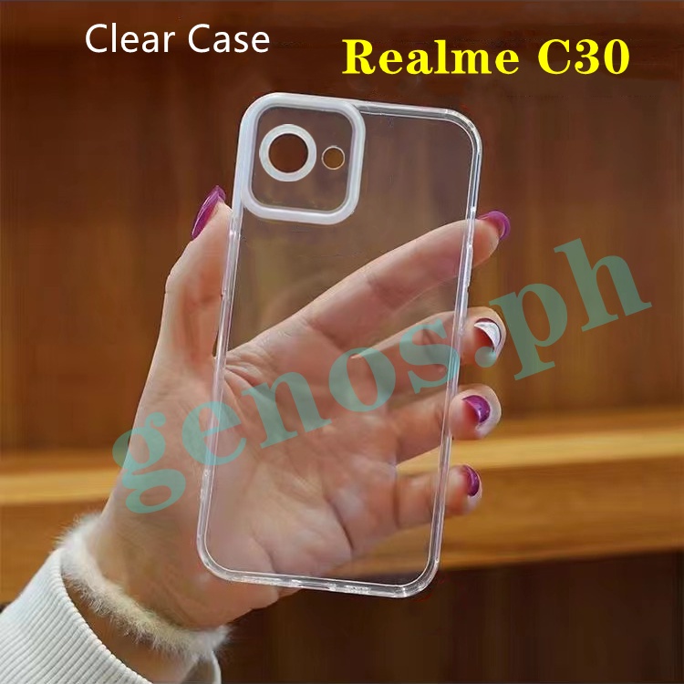 Realme C30 Clear soft tpu ca...