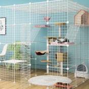 SKY E-COMMERCE CO.Ltd Stackable Pet Cage with Free DIY Door