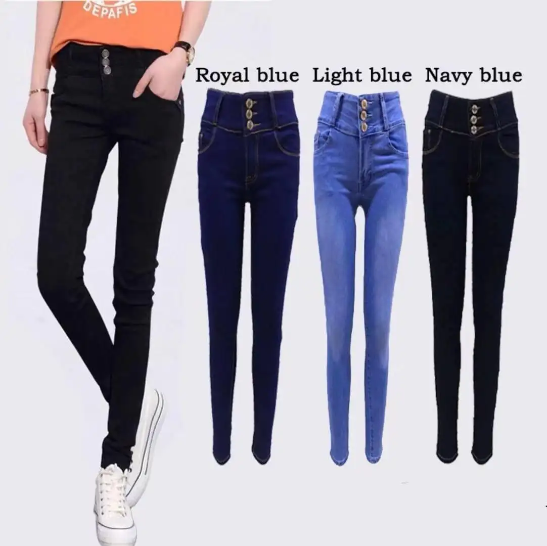 dark and light blue jeans