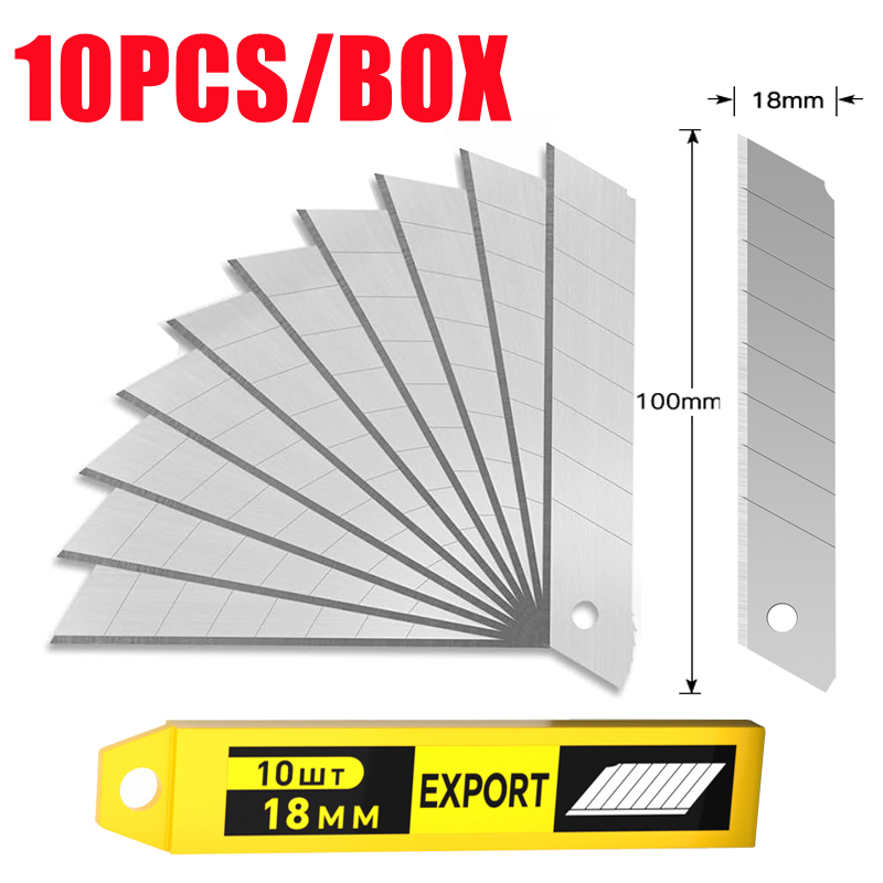 6 in 1 18mm Stainless Steel Graphics Knife Multi-Purpose Retractable Art Utility Precision Knife - Image 2