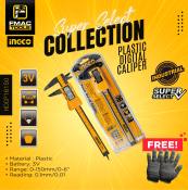 INGCO Plastic Digital Caliper + FREEBIES FMAC Tools