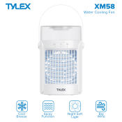 TYLEX XM58 Water Cooling Fan with Spray Function and Soft Light