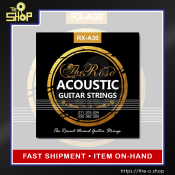 Rose Acoustic Guitar Strings RX-A30 | Normal Light | GOLD