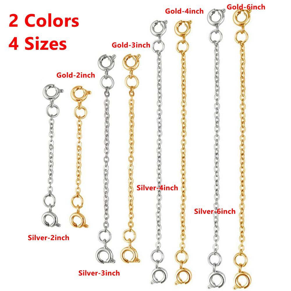 Jewelry Accessories DIY for Bracelet Necklace Extender Safety