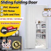 PVC Folding Door for Kitchen/Bathroom, Brand: 