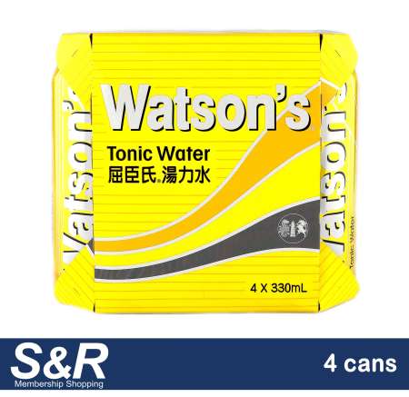 Watson's Tonic Water 4 pcs x 330 mL