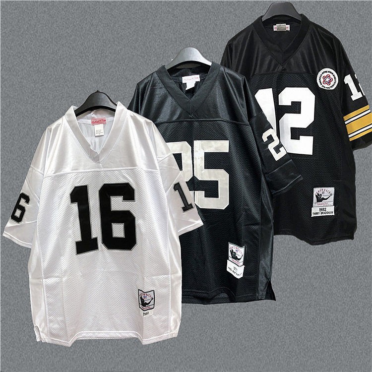 Nfl Jersey Rugby American Football Jersey vintage European American Trendy  Hip-Hop Street Dance Loose Large Size Summer Half-Sleeved T-Shirt Baseball  Jersey Iceball Jers