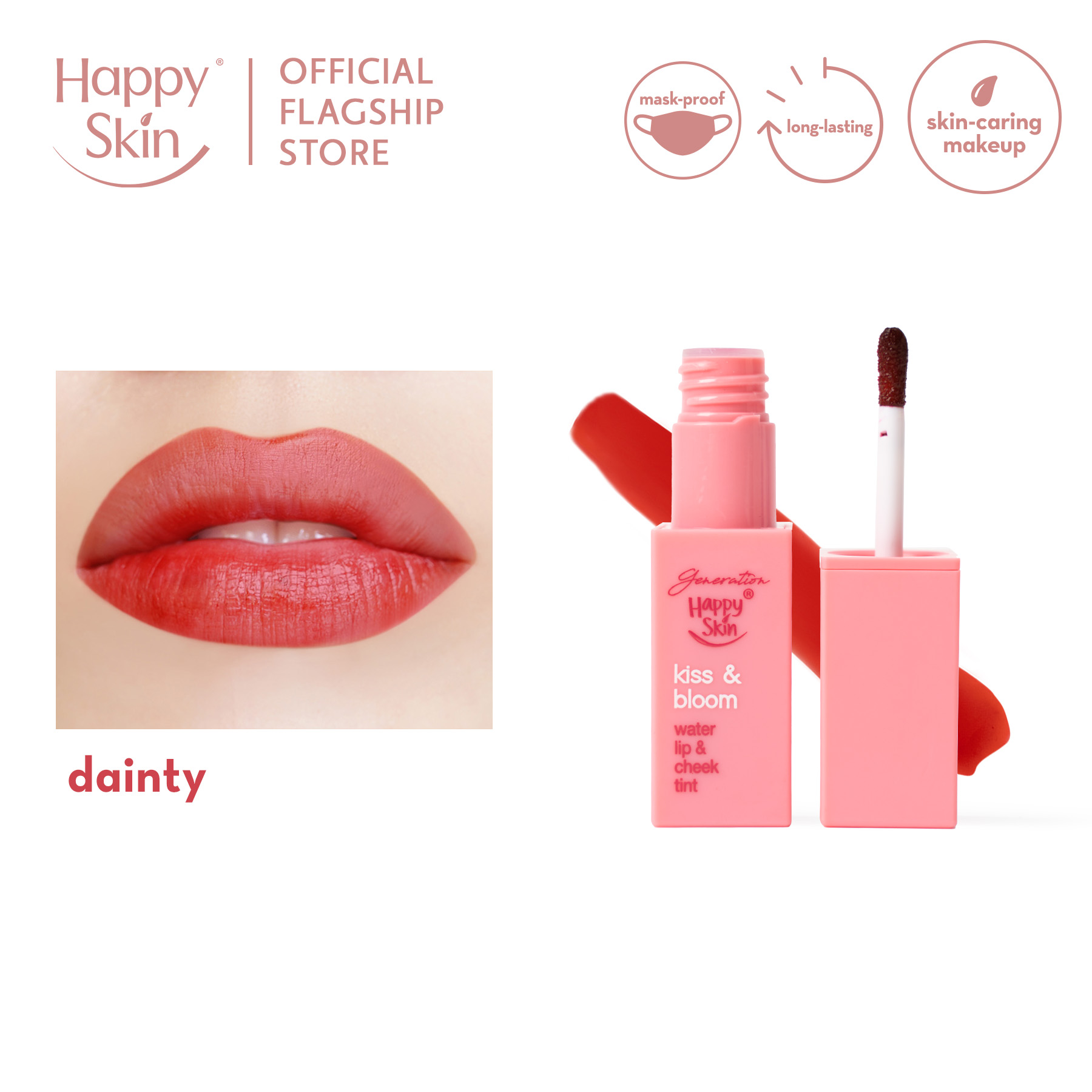 Discount on Happy Skin  shoes - SKU: Generation  Kiss & Bloom Water Lip & Cheek Tint In Dainty