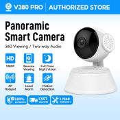 V380 PRO Wireless HD CCTV Camera with 360° Panoramic View