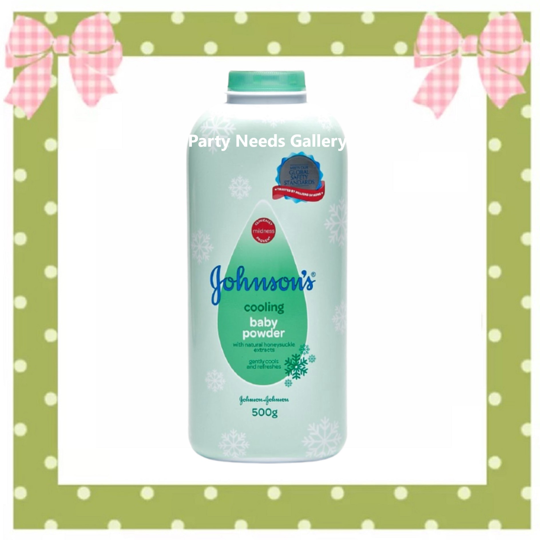 Johnson's baby cooling powder 2024 500g