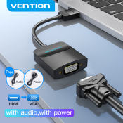 Vention HDMI to VGA Adapter with Audio and Power