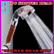 Original Ionic Shower Head - High Pressure, Water Saving