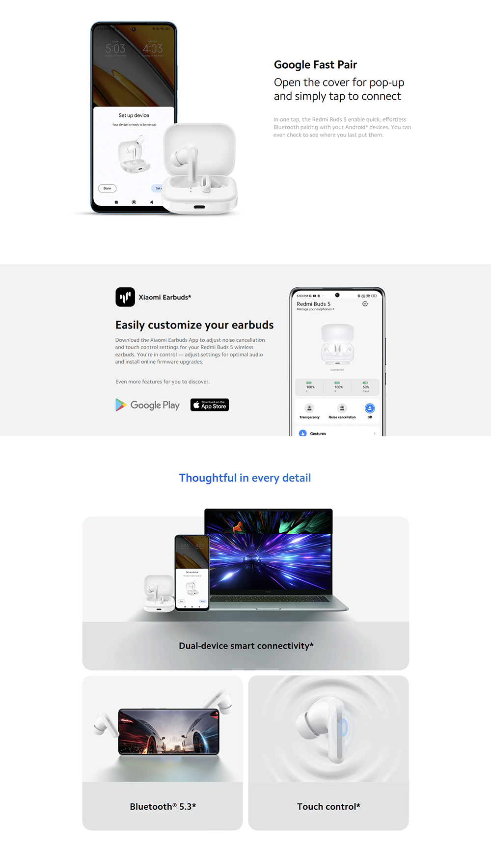 Wireless Earbuds Xiaomi Mi App Redmi Pro Xiaomi Airdots Anc Xiaomi