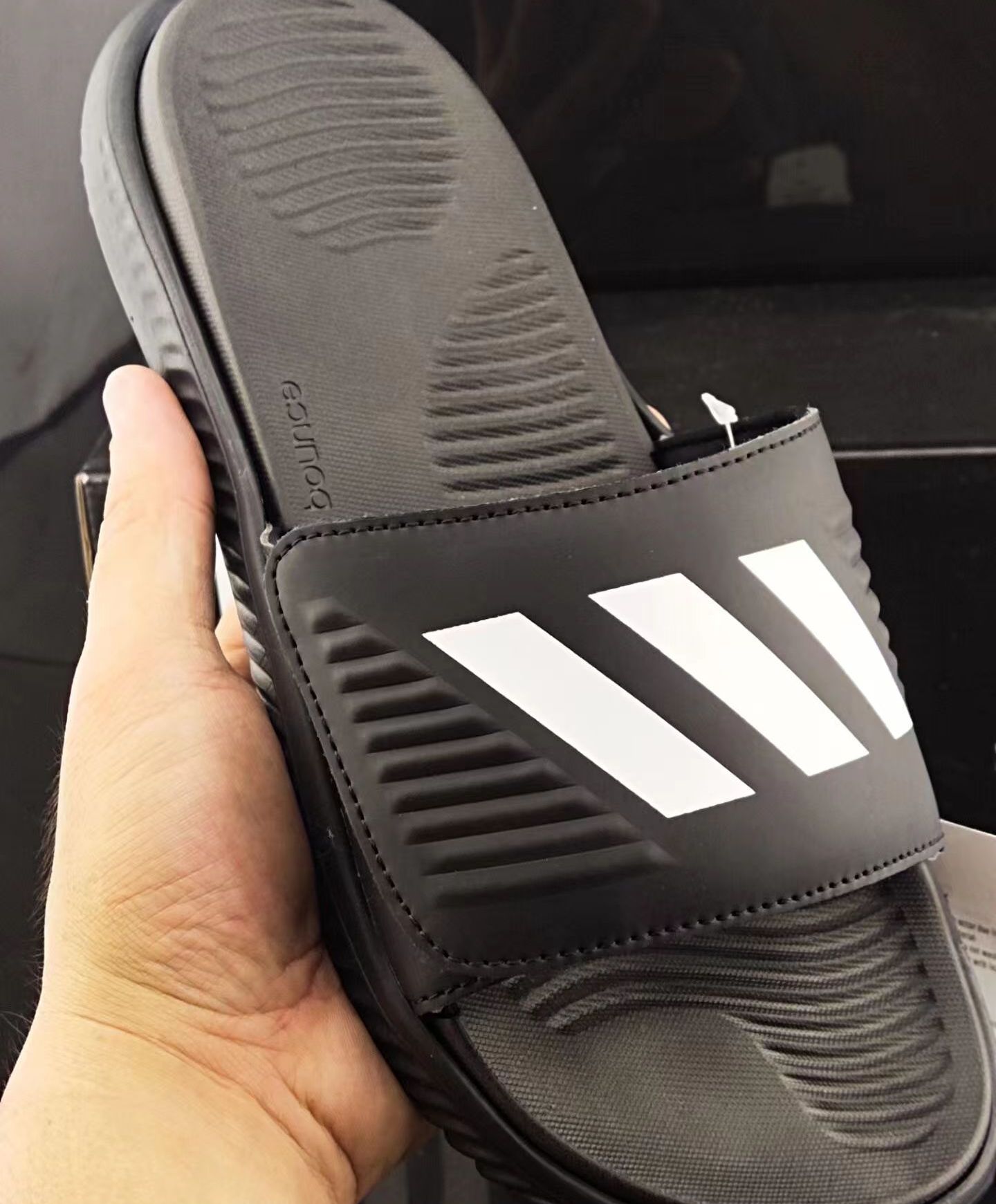 adidas velcro slippers