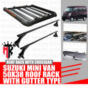 Suzuki Minivan Aluminum Roof Rack with Aerorack Light Sticker