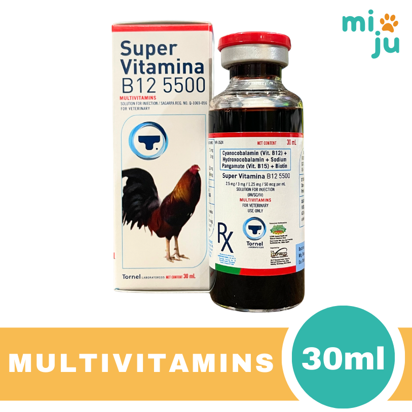 b12 b15 injectable Red Poultry and Birds B12 5500 – 20/50/100ML main image 1
