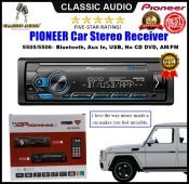 PIONEER Car Stereo USB/MP3/RADIO PLAYER High Performance, 2-Year Warranty