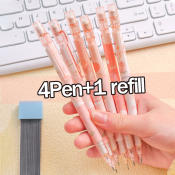 Cute Mechanical Pencil Set with Refills - Stationery Supplies