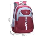 Fila Fashion Style School Backpack - High-Quality Travel Laptop Bag