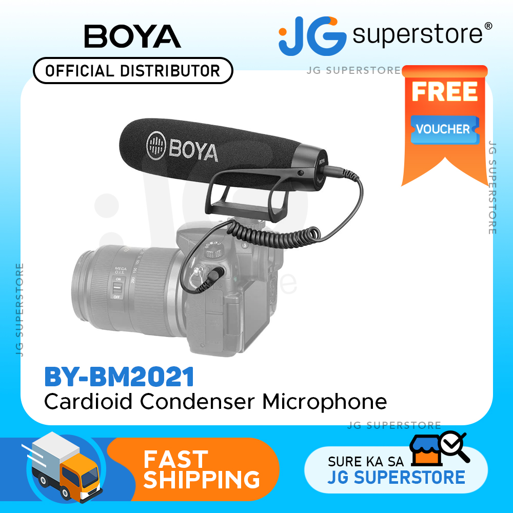 BOYA BY-BM2040 Professional Camera Microphone Super-Cardioid On-camera  Shotgun Microphone for Canon Nikon Sony