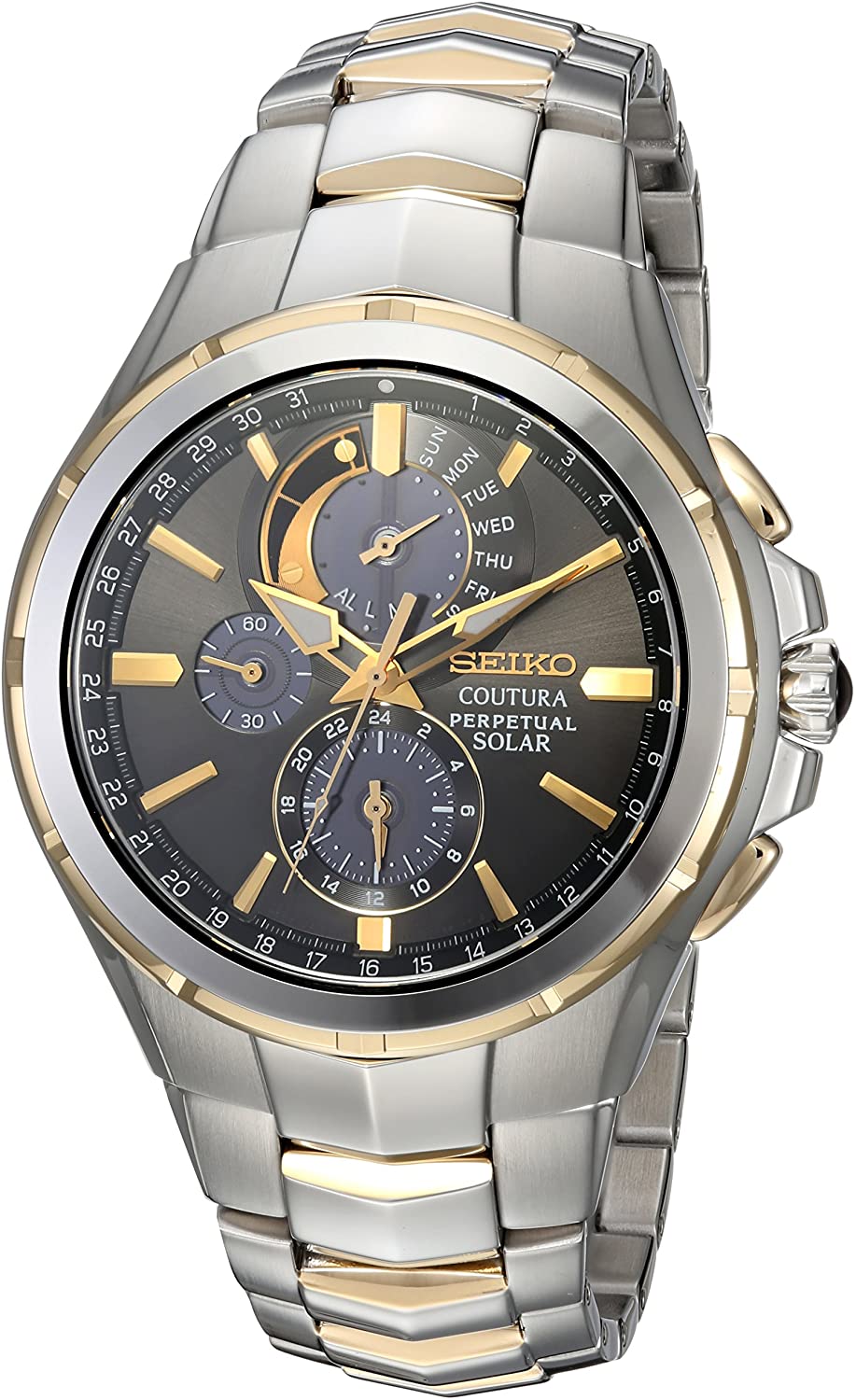 Top 75+ imagen seiko analog quartz solar watch