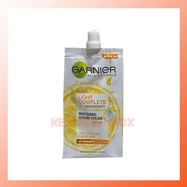 Garnier Light Complete Whitening Serum Cream Spf 36 7ml Lazada Ph