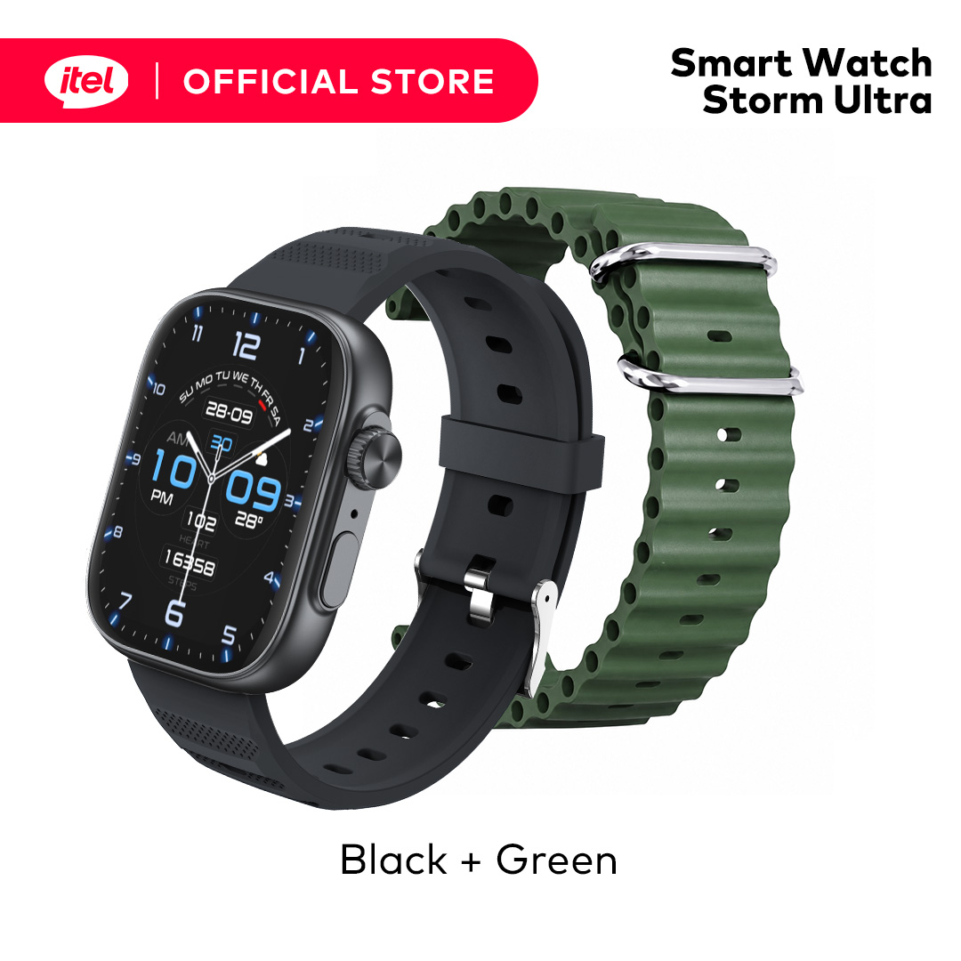 itel O23 Smart Watch Storm Ultra / 2.02" HD Scratch proof / Metal Crafted / IP68 Water Resistance - Image 2