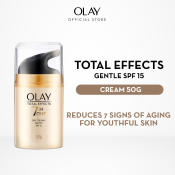 Olay Total Effects 7 Benefits Gentle Cream Moisturizer with SPF15 UV Protection 50G