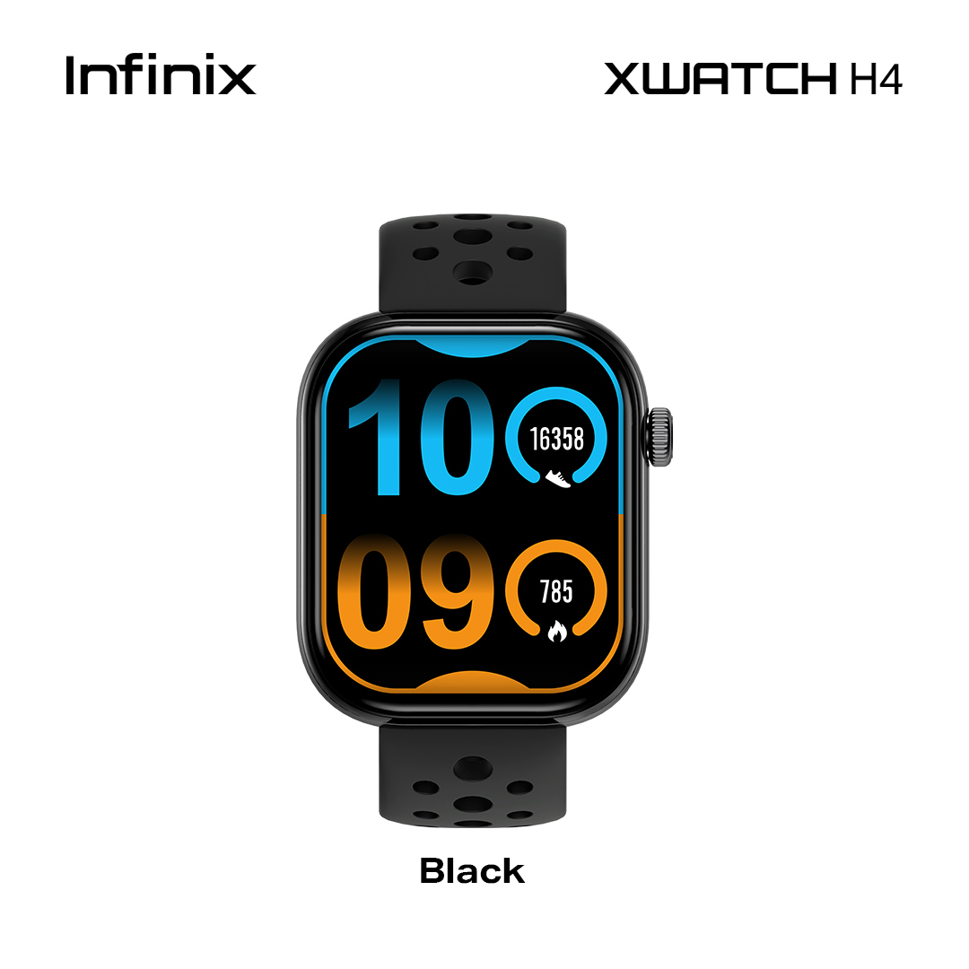 Infinix XWatch H4 / 2.04" G+F TFT Large Screen / Clear Bluetooth Calling / Pro-Level Health Tracking - Image 4