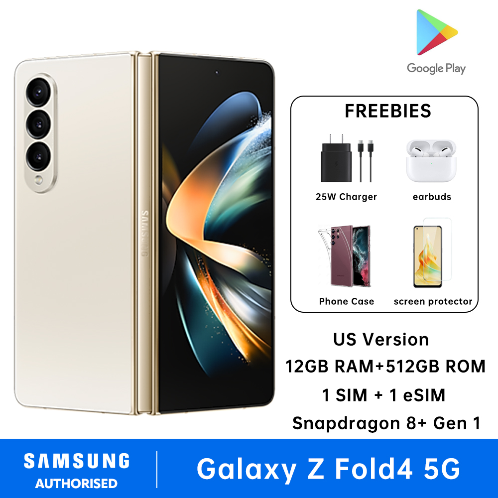 Samsung Galaxy Z Fold4 5G Smartphones 12GB RAM + 512GB ROM 1 SIM and 1 eSIM Cell Phone US Version - Image 2