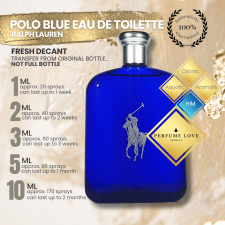 PERFUME DECANT Rl Polo Blue Eau de Toilette