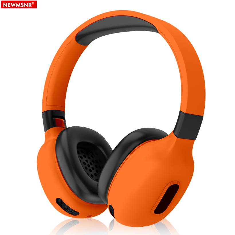 Newmsnr Noise Reduction Bluetooth Headphones HD Sound Microphone Call Wireless Headphone HiFi Heavy Bass Bluetooth Earphone Original High Quality Sport Headset Gaming Earphones