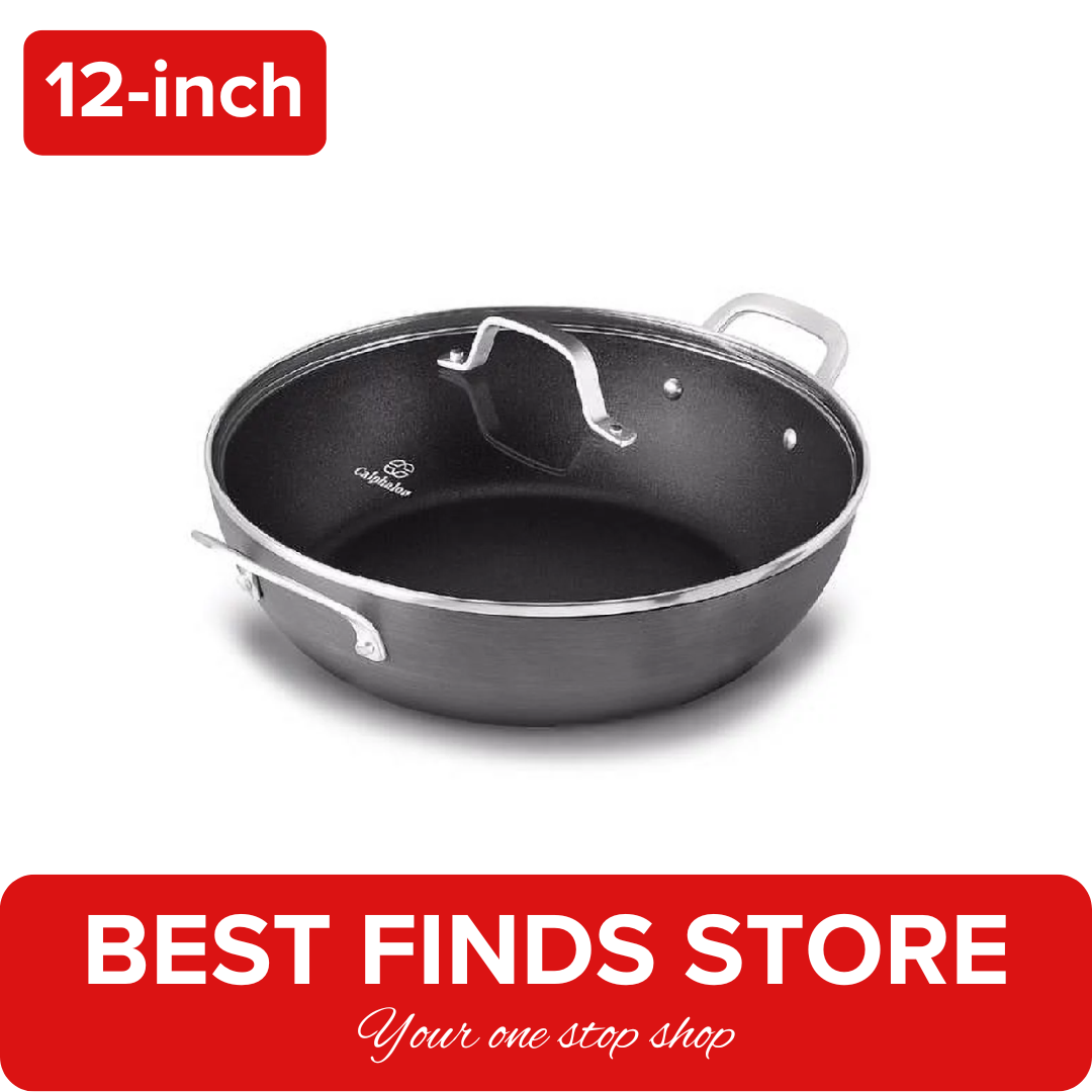 NEW Calphalon Classic Nonstick 12-Inch All Purpose Pan with Cover