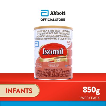 Isomil One 850g Infant Formula for 0-12 Months Old Milk Powder