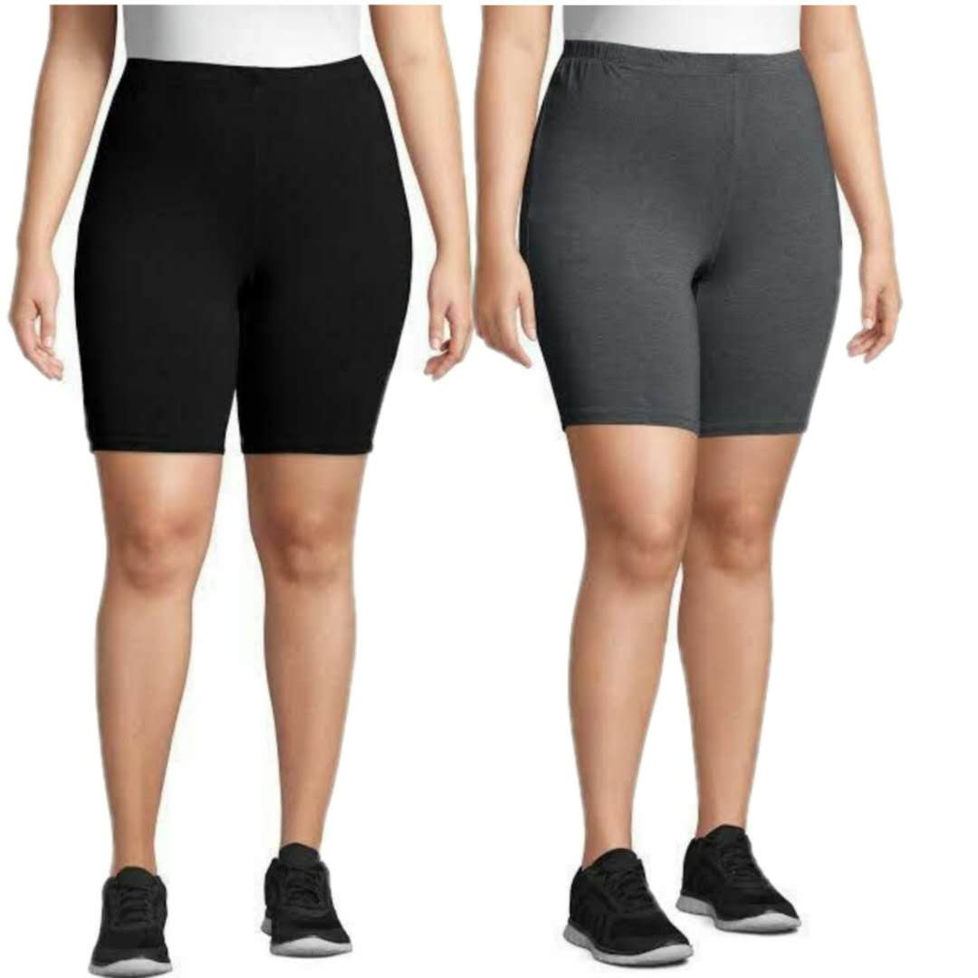 Womens Plus Size Spandex Shorts