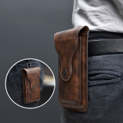 PULOKA Phone Belt Holster with Dual Pouches