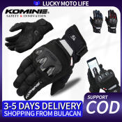 Komine GK220 3D Mesh Touch Screen Motorcycle Gloves