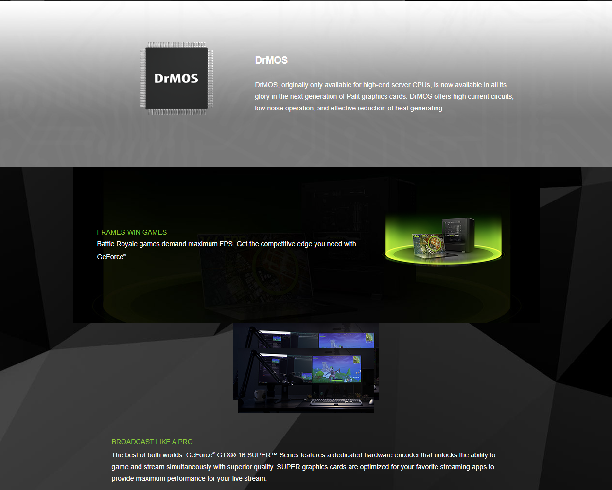 PALIT GeForce GTX 1650 SUPER STORMX OC 4G GDDR6 128bit DVI HDMI DP 4GB 4 GB