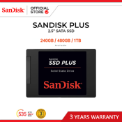 SanDisk SSD PLUS 1TB 2.5" SATA III Internal Drive