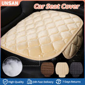 UNSAN Non-Slip Plush Car Seat Cover