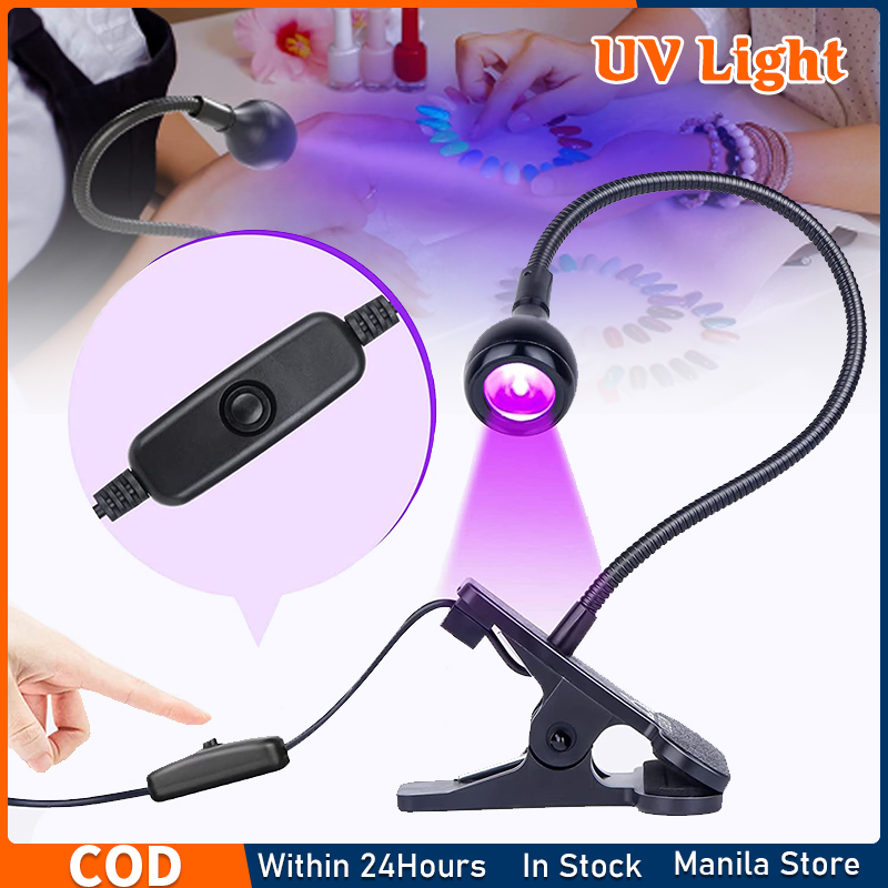 Portable Mini UV Lamp UV Light UV Resin Curing Lamp USB Charge for