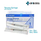 TERUMO Syringe with Needle 1cc, 3cc, 5cc, 10cc