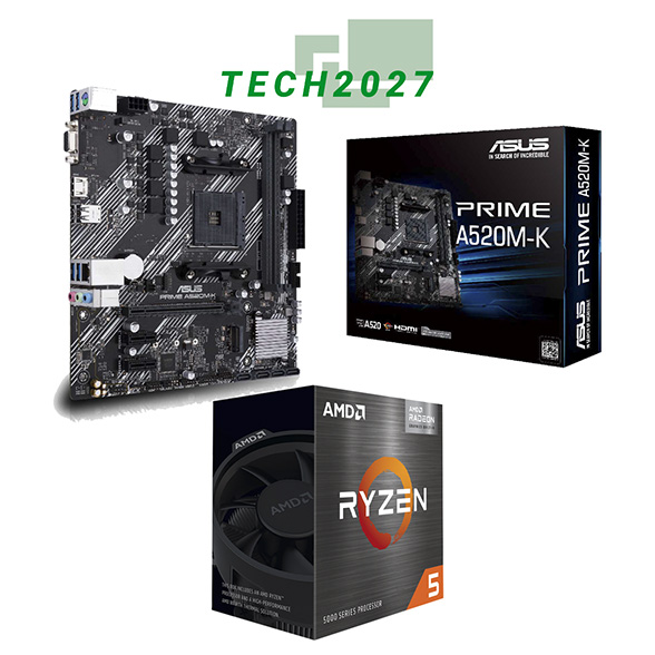 AMD Ryzen 7 5700G 3.8 GHz Eight-Core AM4 Processor bundle