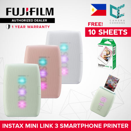 Instax Mini Link 2 Smartphone Printer by FUJIFILM