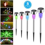 TOPAZ LED Solar Garden Lights - Waterproof Outdoor Landscape Lamps