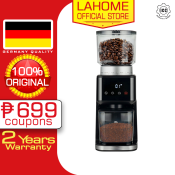 LAHOME Smart Espresso Grinder with 51 Settings & Timer