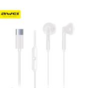 Awei PC-7T Type-C Wired Earphones with Super Bass